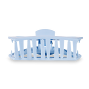 Open Hair Clip | Large | Clear Skies showing strong, gentle hold that works on all hair types
