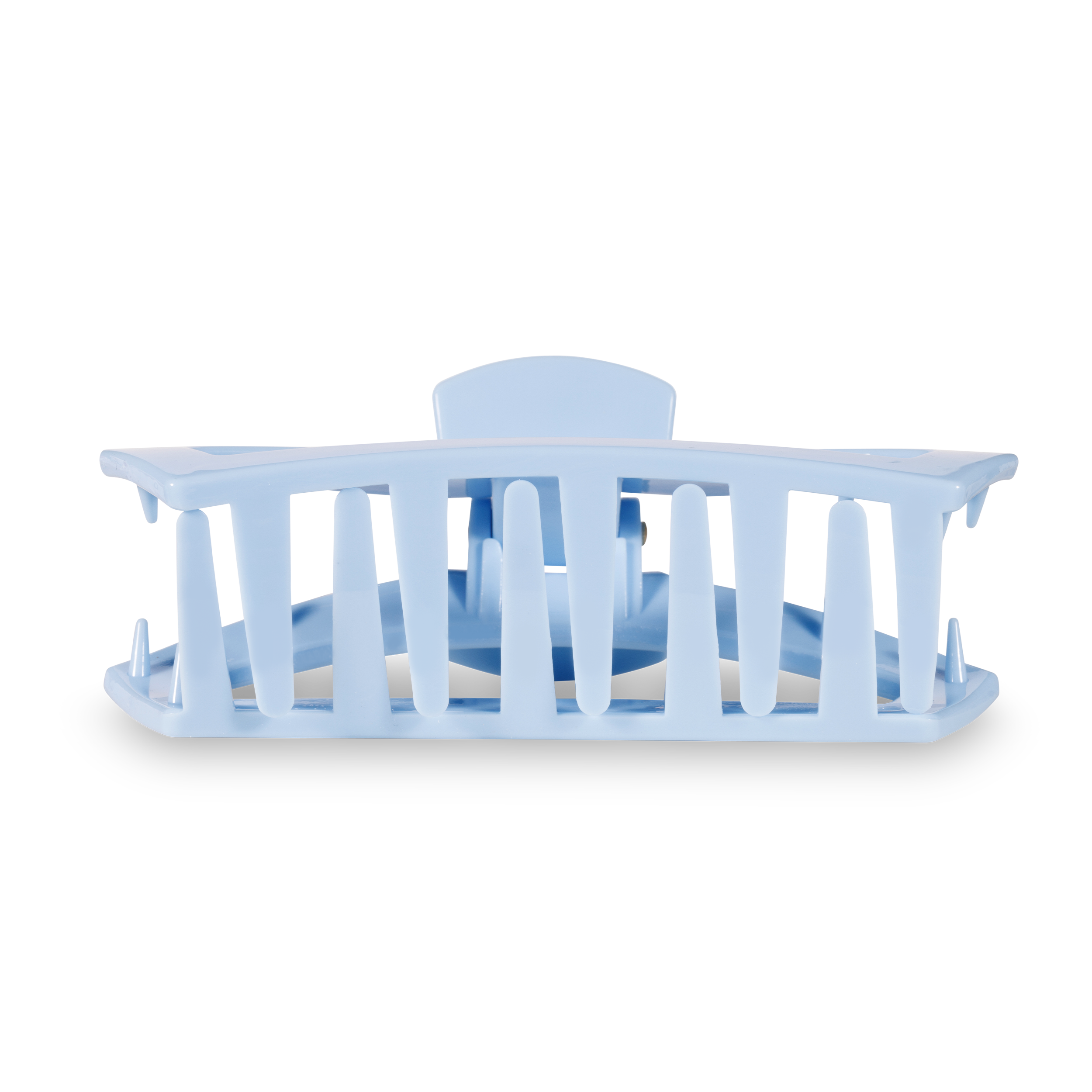 Open Hair Clip | Large | Clear Skies showing strong, gentle hold that works on all hair types