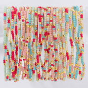 Assorted 2mm Stretch Seed Bead Bracelets