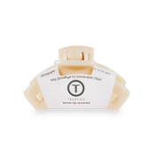 Almond Beige Tiny Open Hair Clip