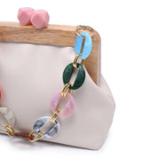 Cream Talullah Cameo Evening Bag