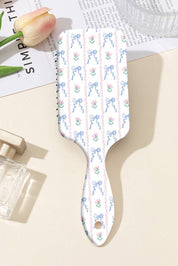 Pink & Blue Bow Paddle Brush