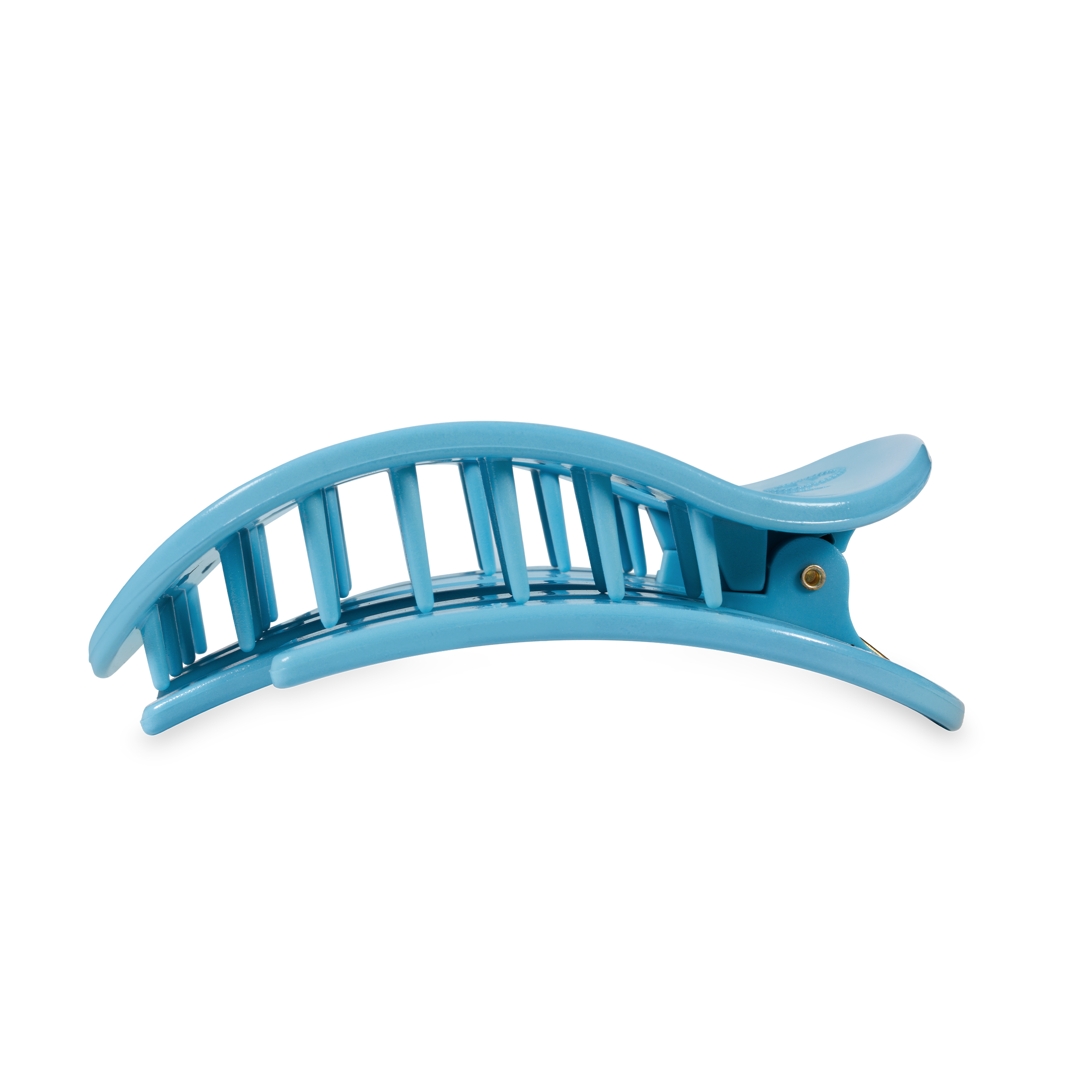 Flat Round Hair Clip | Large | Summer Sky