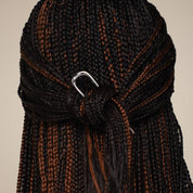 Mini Metal French Hair Pin & Clips 3pc Set - Silver