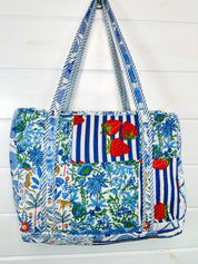 Patchwork Quilted Duffel Weekender