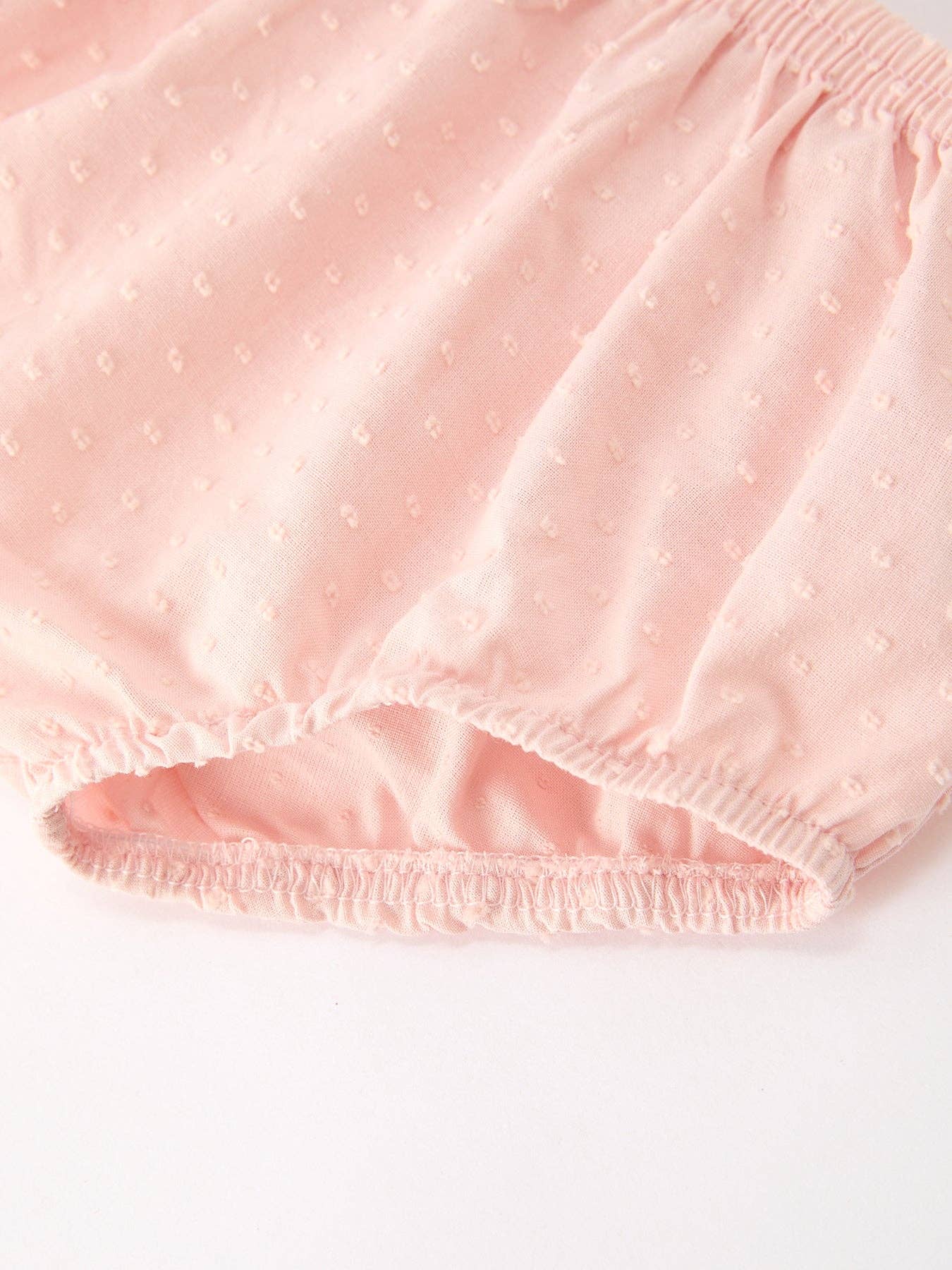 Pink Peter Pan Embroidered Bloomer Set