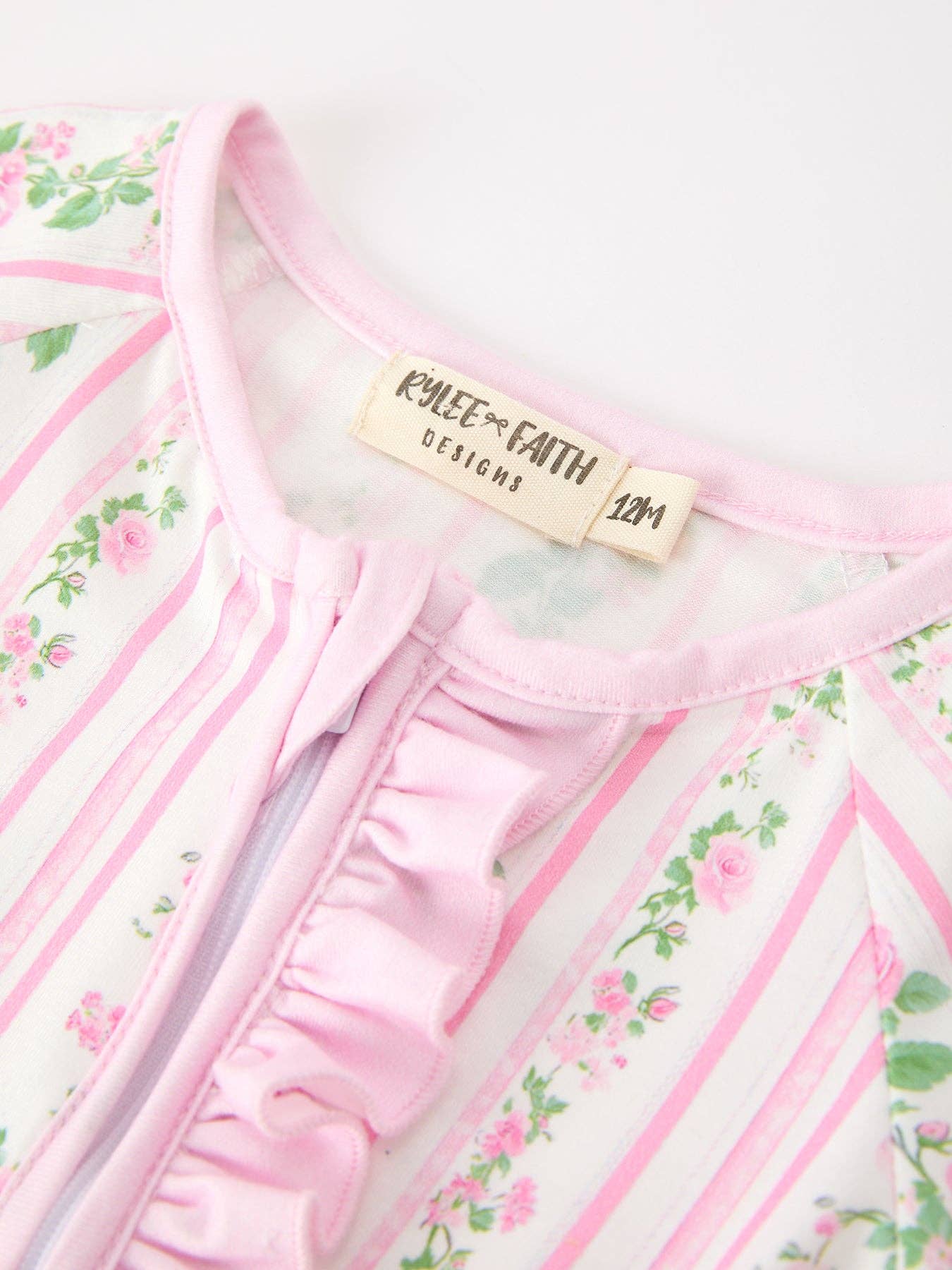 Pink Floral Baby Girl Jumpsuit