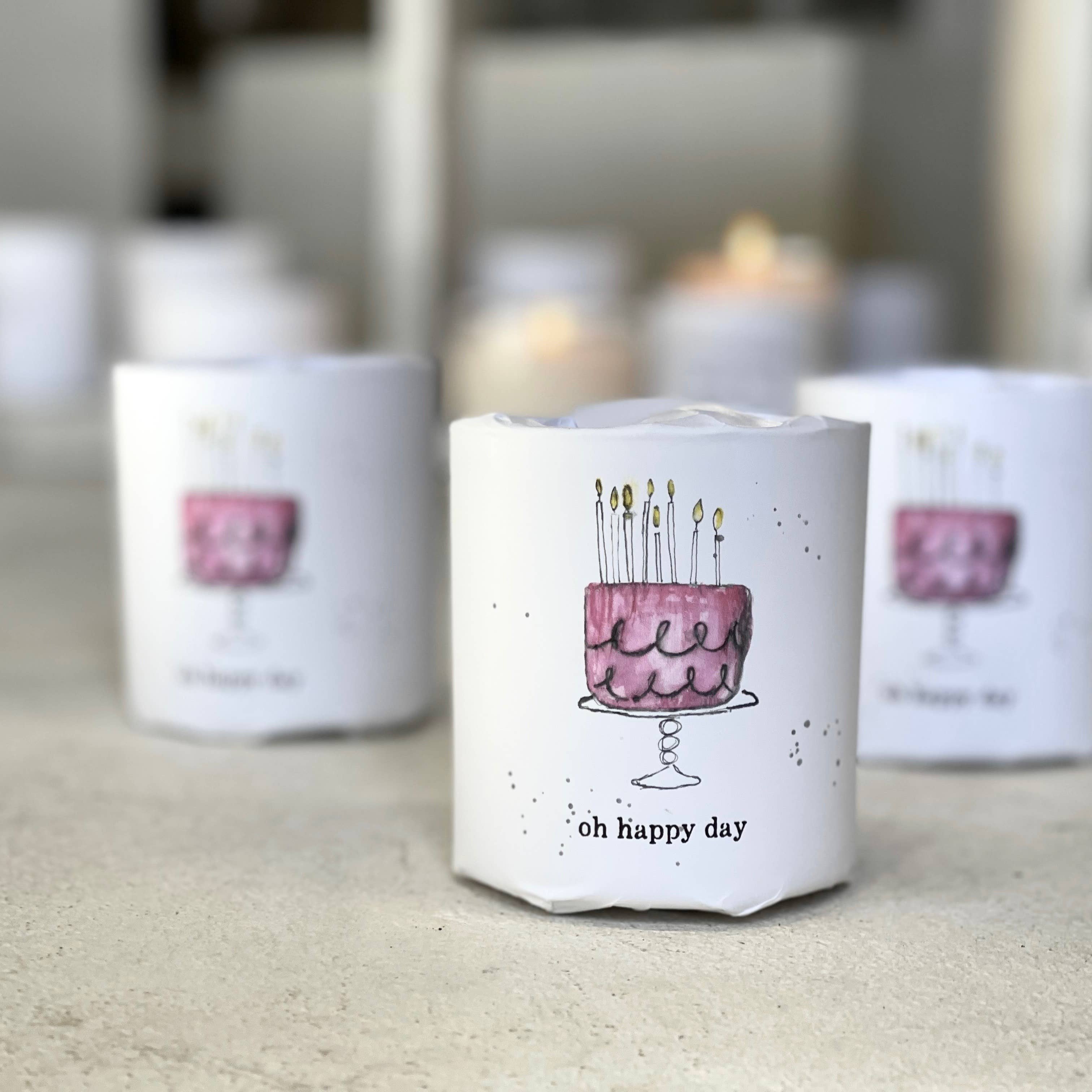Oh Happy Day Cake Soy Candle