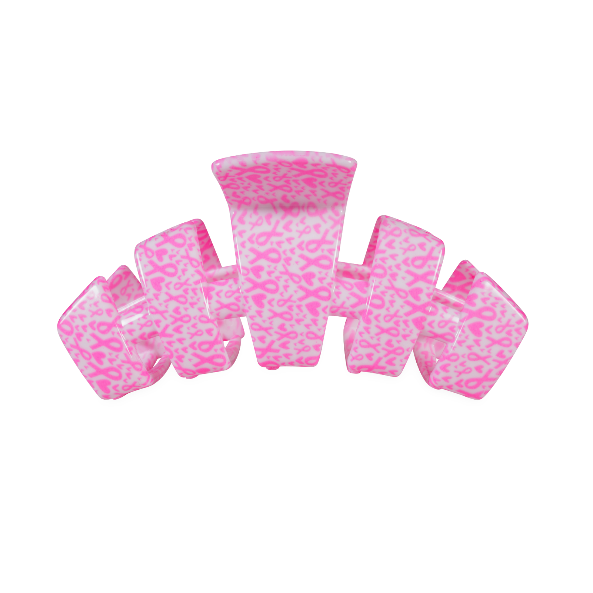 Classic Hair Clip | Medium | Breast Cancer Awareness