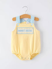 "MAMA'S BESTIE " Baby Romper