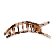 Flat Rectangle Hair Clip | Large | Blonde Tortoise
