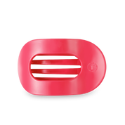 Flat Round Hair Clip | Medium | Bikini Boardroom — rounded oval shape and bendable teeth for a secure yet gentle hold