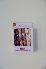Skinny Satin Scrunchie Set