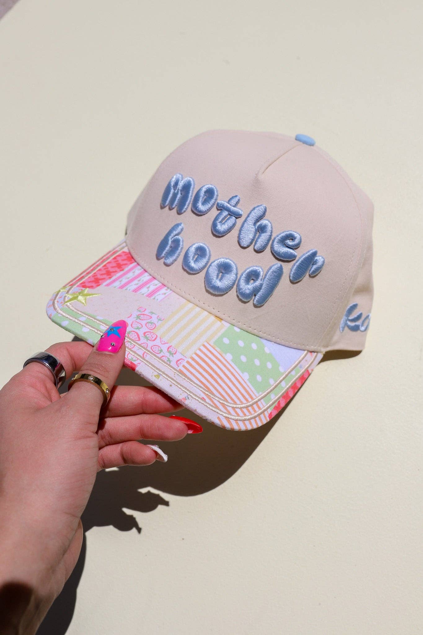Red & Colorful Motherhood Trucker Hats