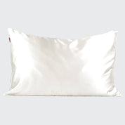 Ivory Satin Pillowcase