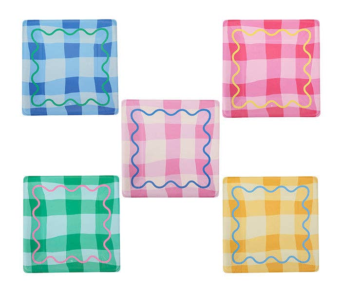Colorwave Gingham Dinner Plates (10 ct) — view 12
