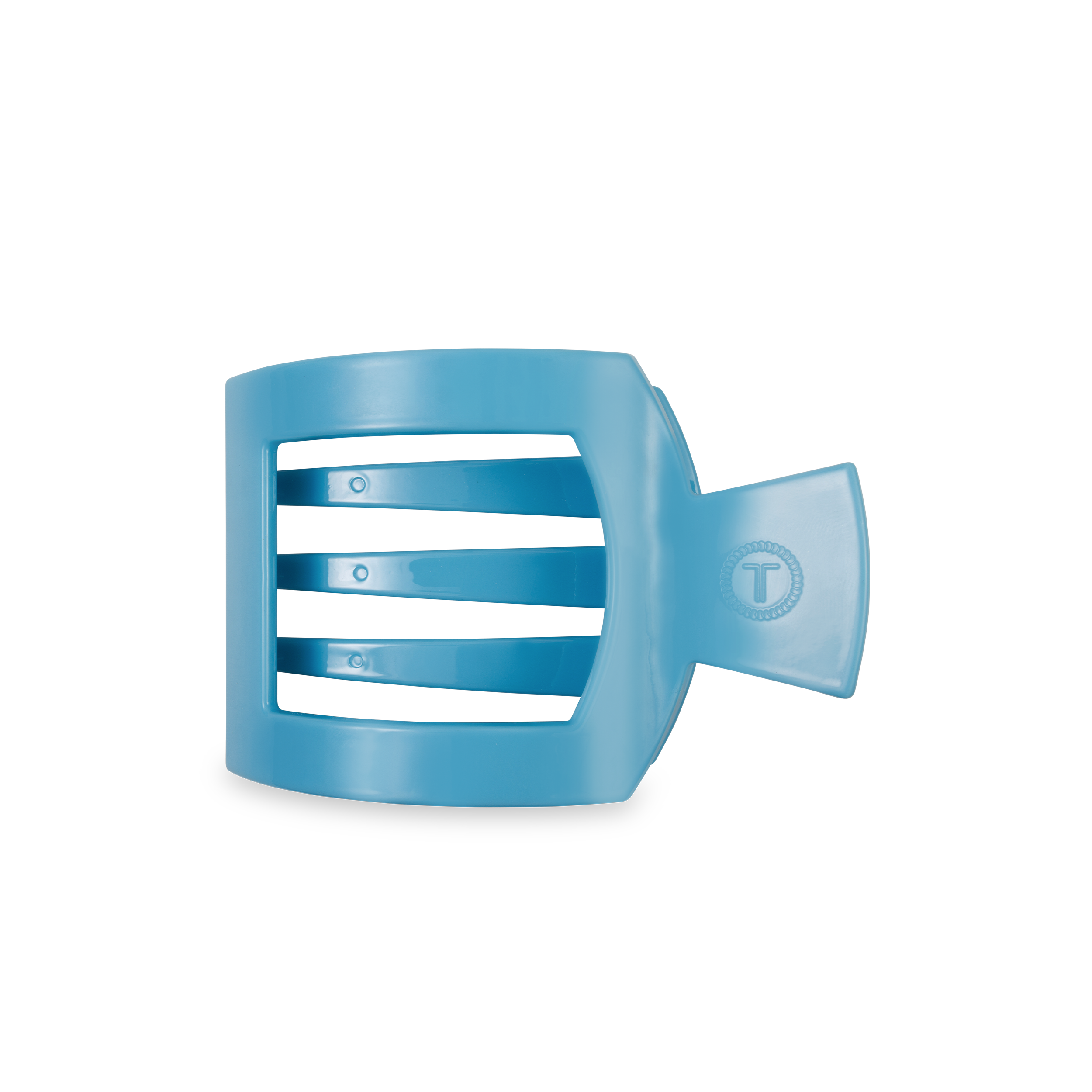 Flat Square Hair Clip | Medium | Summer Sky