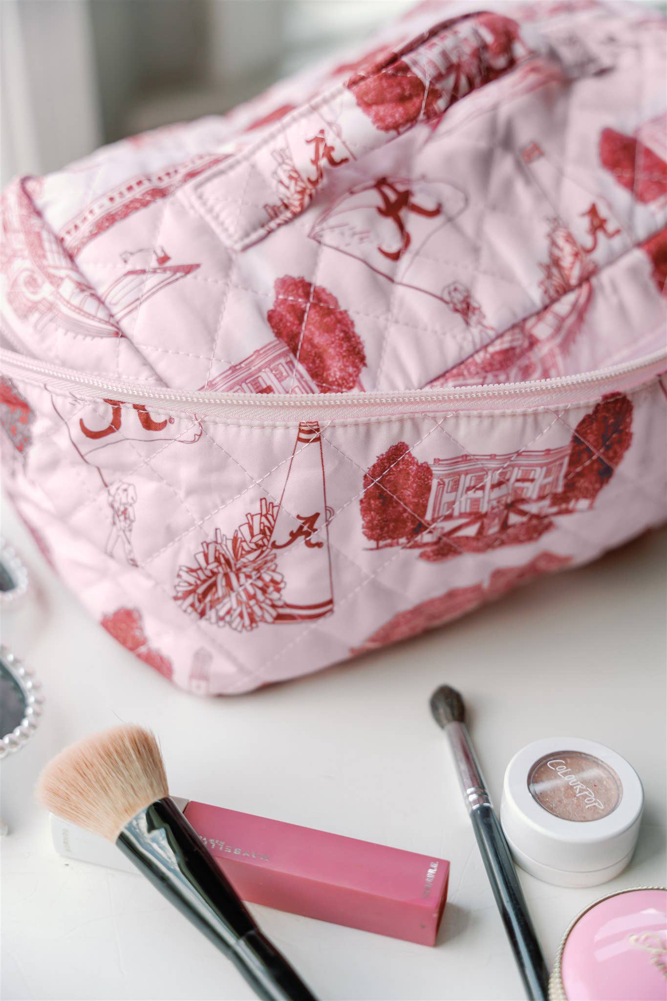 The University of Alabama Make Up Toiletry Bag