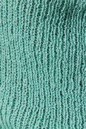 Mint Cowl Neck Sweater Top
