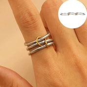 Stainless Steel Stackable Plain Band Rings