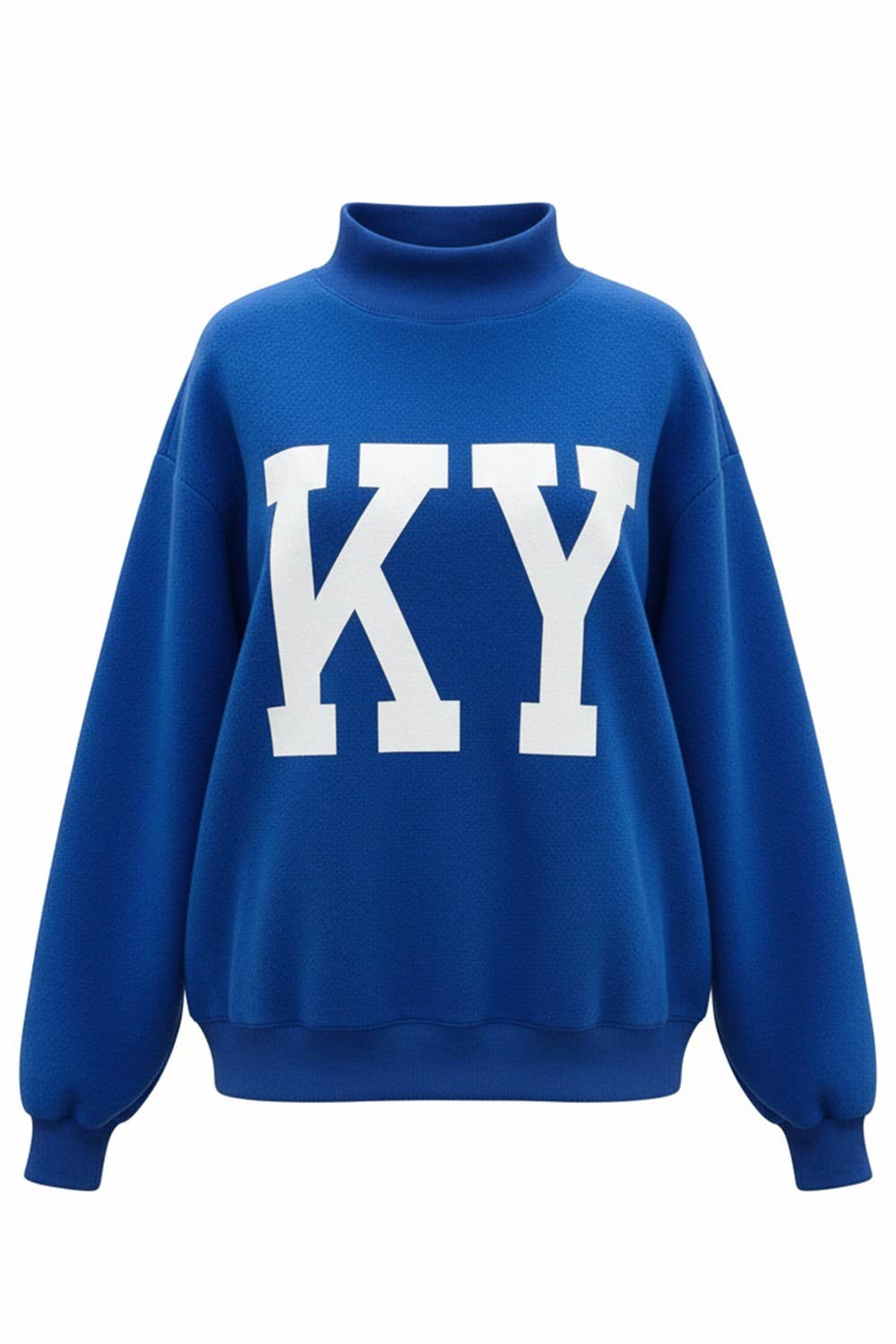 Blue Kentucky Reversible Mockneck — view 12