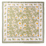 Spring Meadow Daisy Silky Banada Scarf