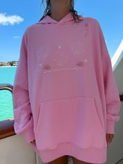 Pink Bikini Beaded Hoodie