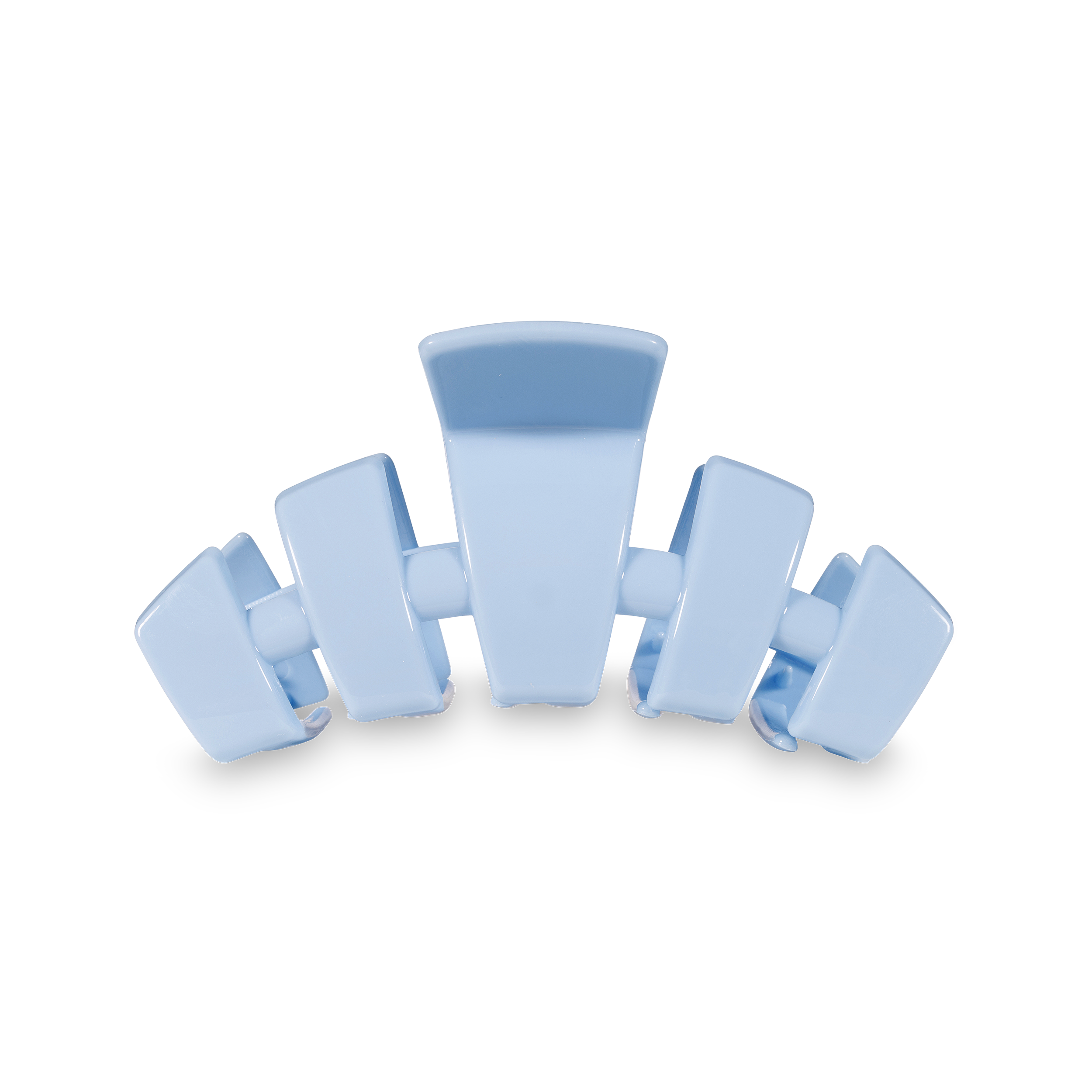 Classic Hair Clip | Medium | Clear Skies — claw clip with bendable teeth that spring back to shape and strong, gentle