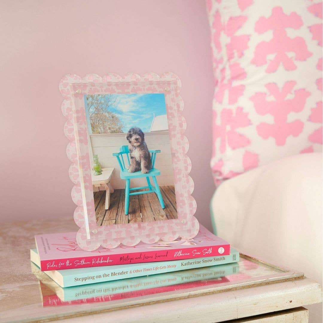 Chintz Rose Acrylic Picture Frame
