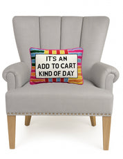Add To Cart Embroidered Pillow