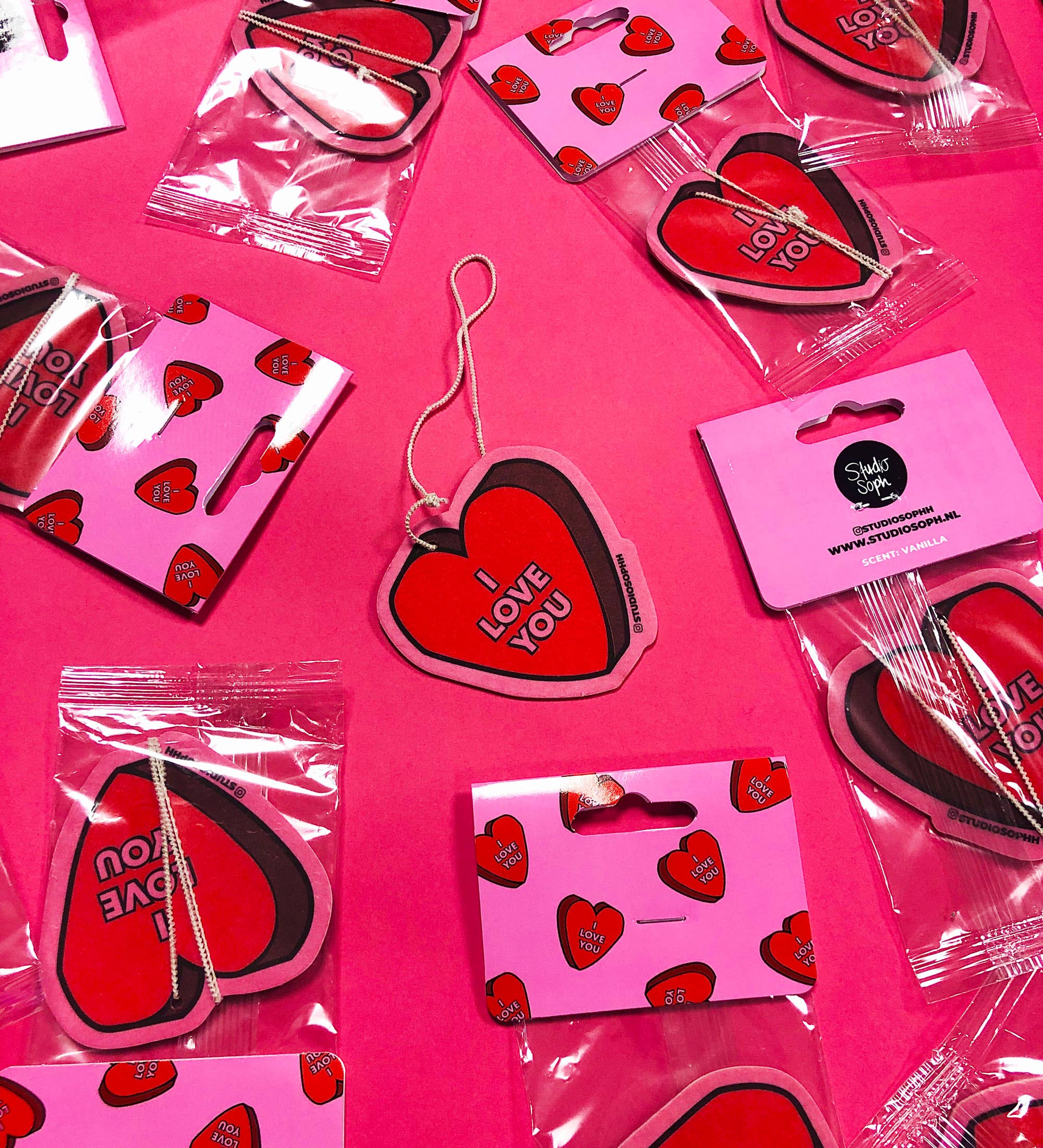 I Love You Valentines Day Air Freshener