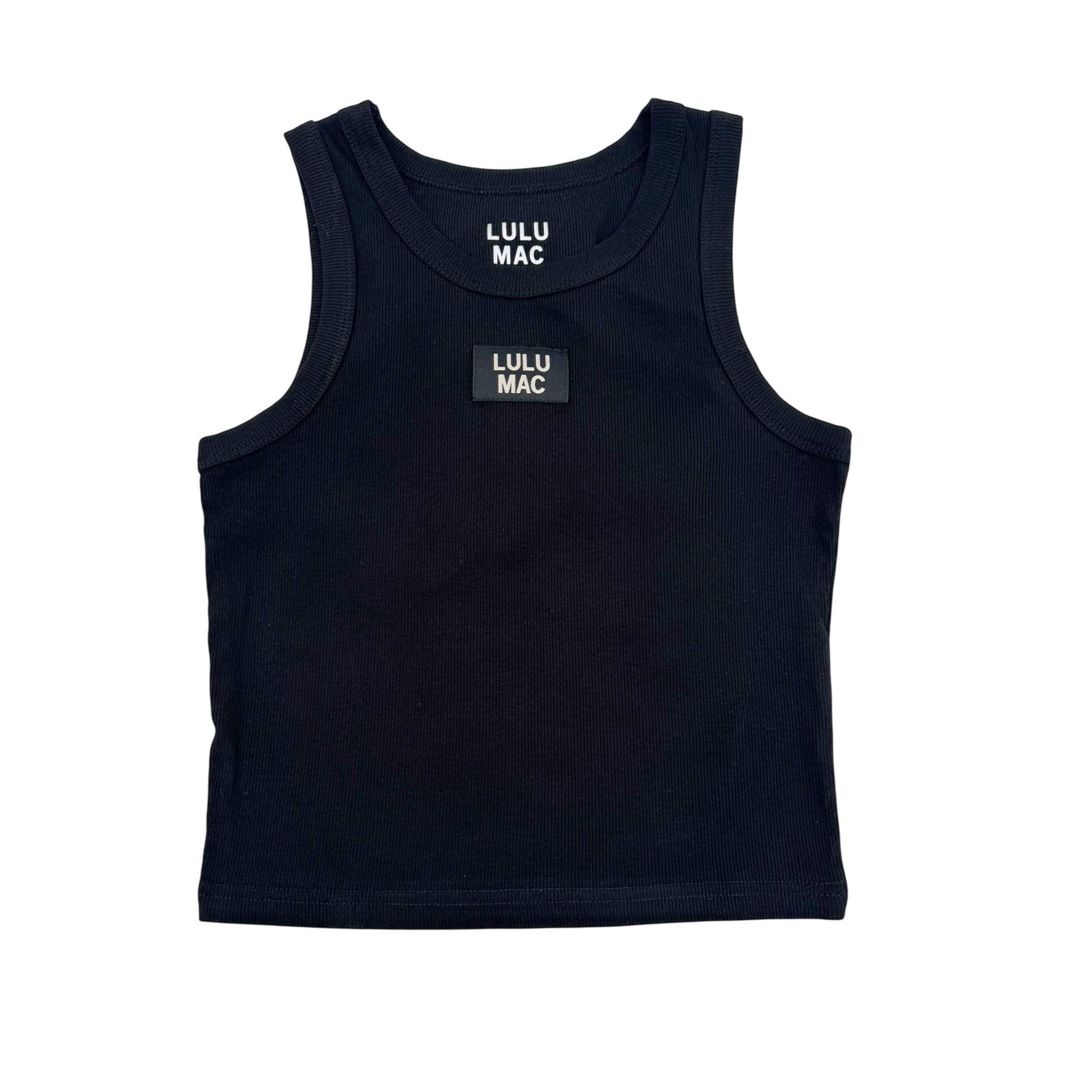 Black Tank Lulu Mac — sleeveless