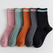 College Style Crew Socks