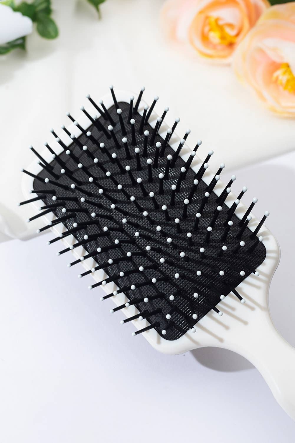 Pink & Blue Bow Paddle Brush