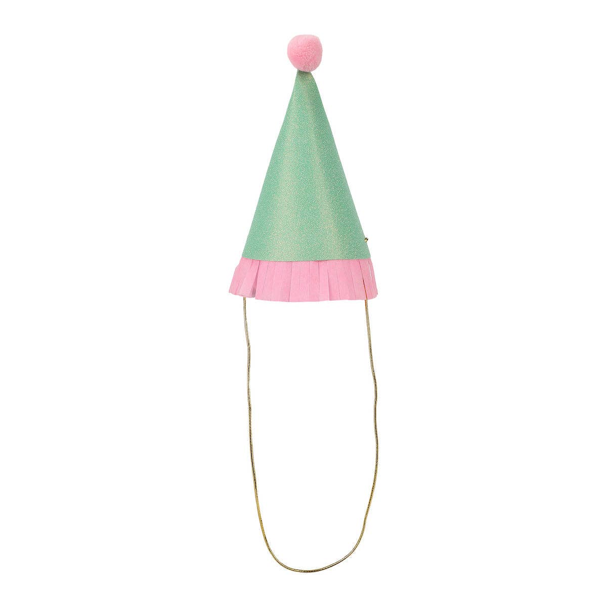 Mini Glitter Party Hats Set (8 ct) — view 9