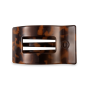 Flat Rectangle Hair Clip | Medium | Tortoise