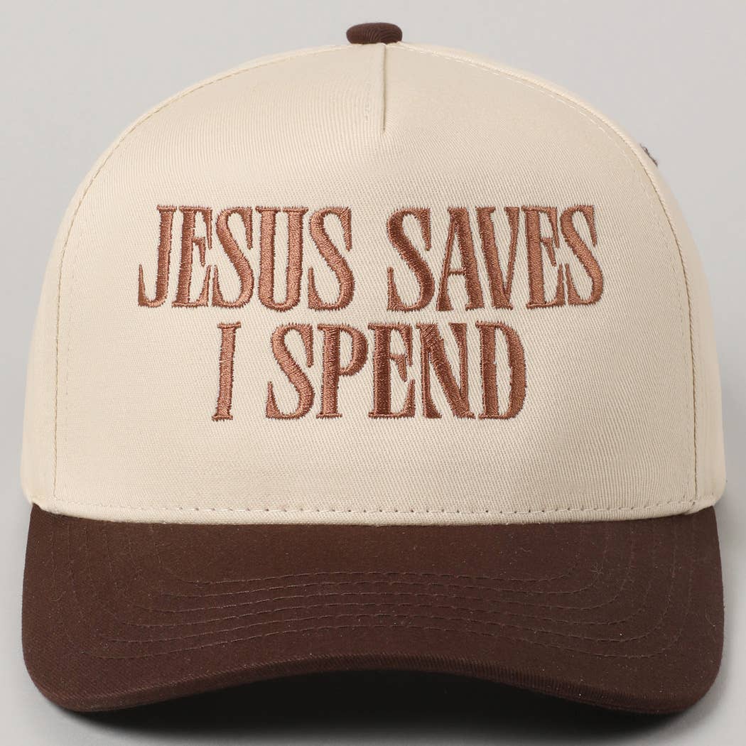 JESUS SAVES I Trucker Hat