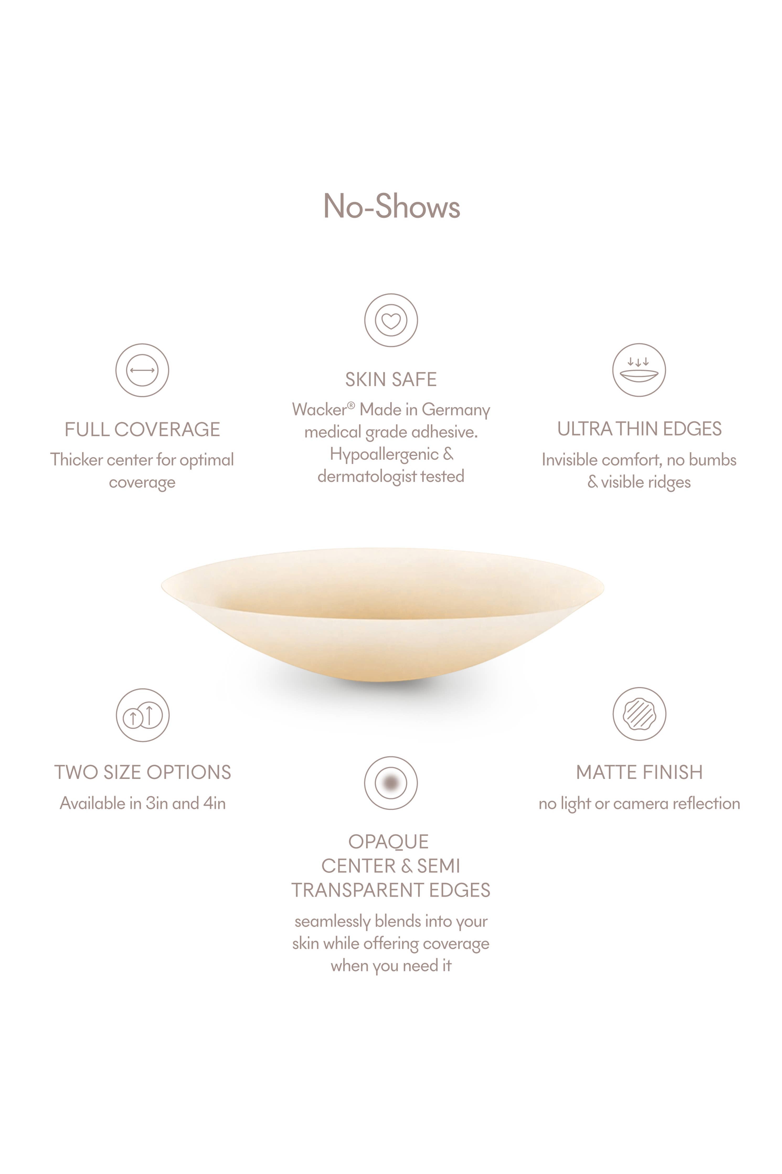 Reusable Adhesive Nipple Covers