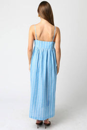 Birdie Stripe Maxi Dress