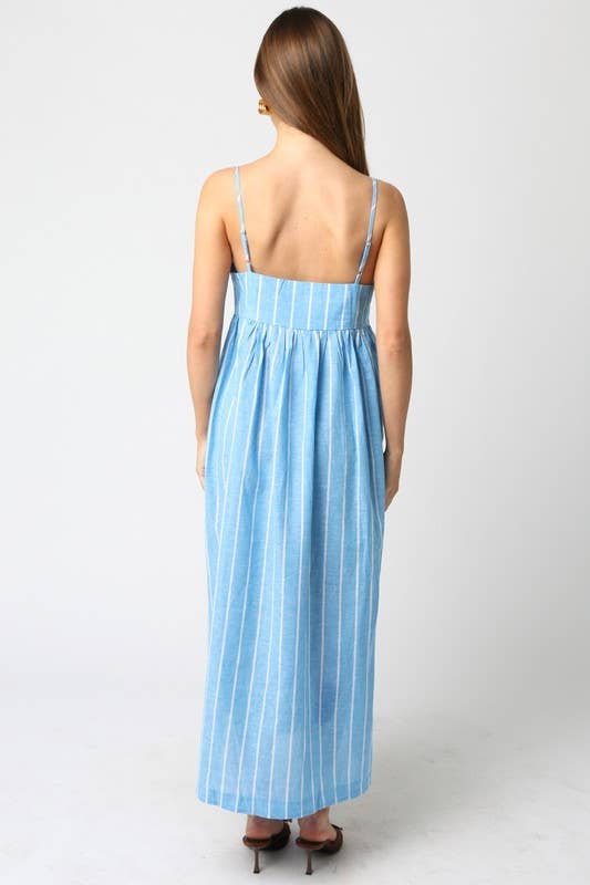 Birdie Stripe Maxi Dress