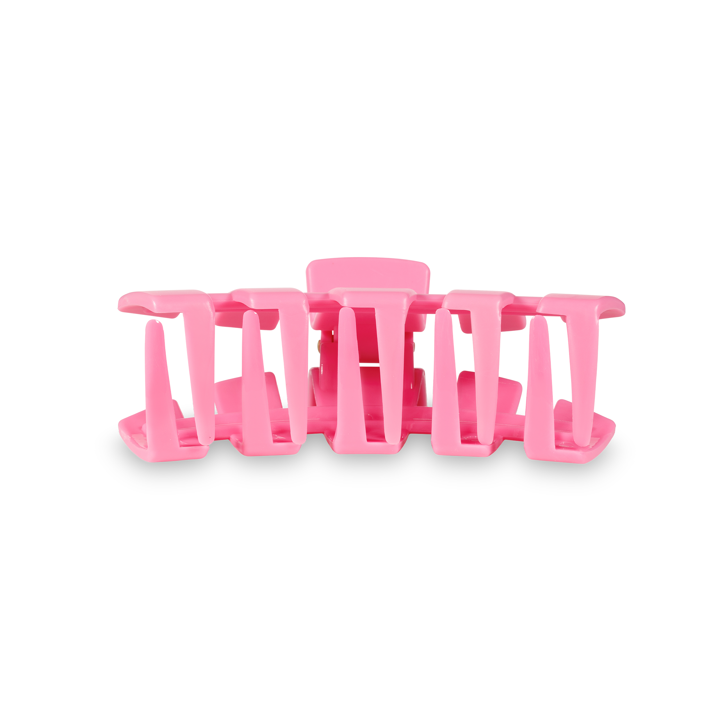 Classic Hair Clip | Medium | Peonies Please showing strong, gentle hold that works on all hair types