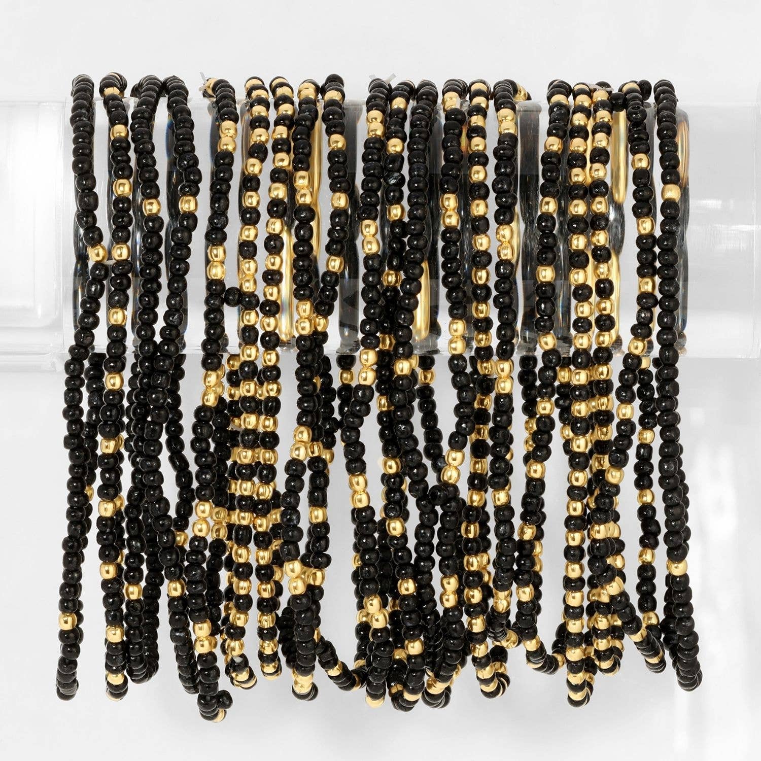 Stretch Seed Bead Solid GAME DAY Bracelets