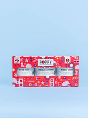 Holiday Cylinder Trio Popcorn