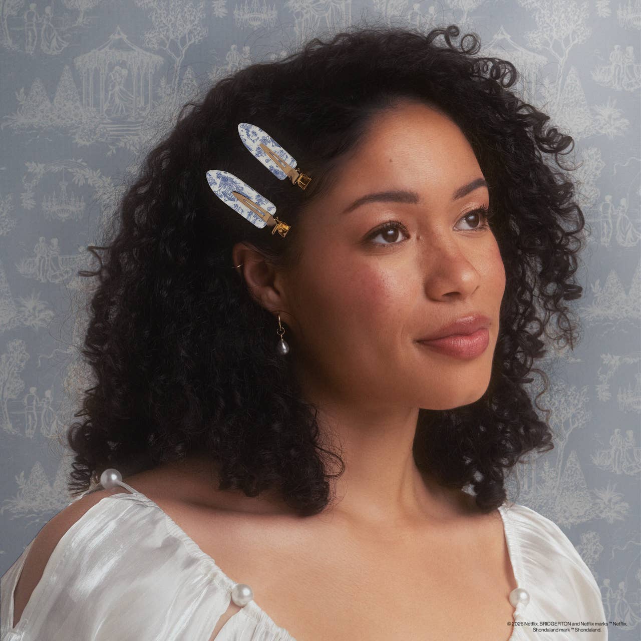 Bridgerton x Kitsch Creaseless Clips