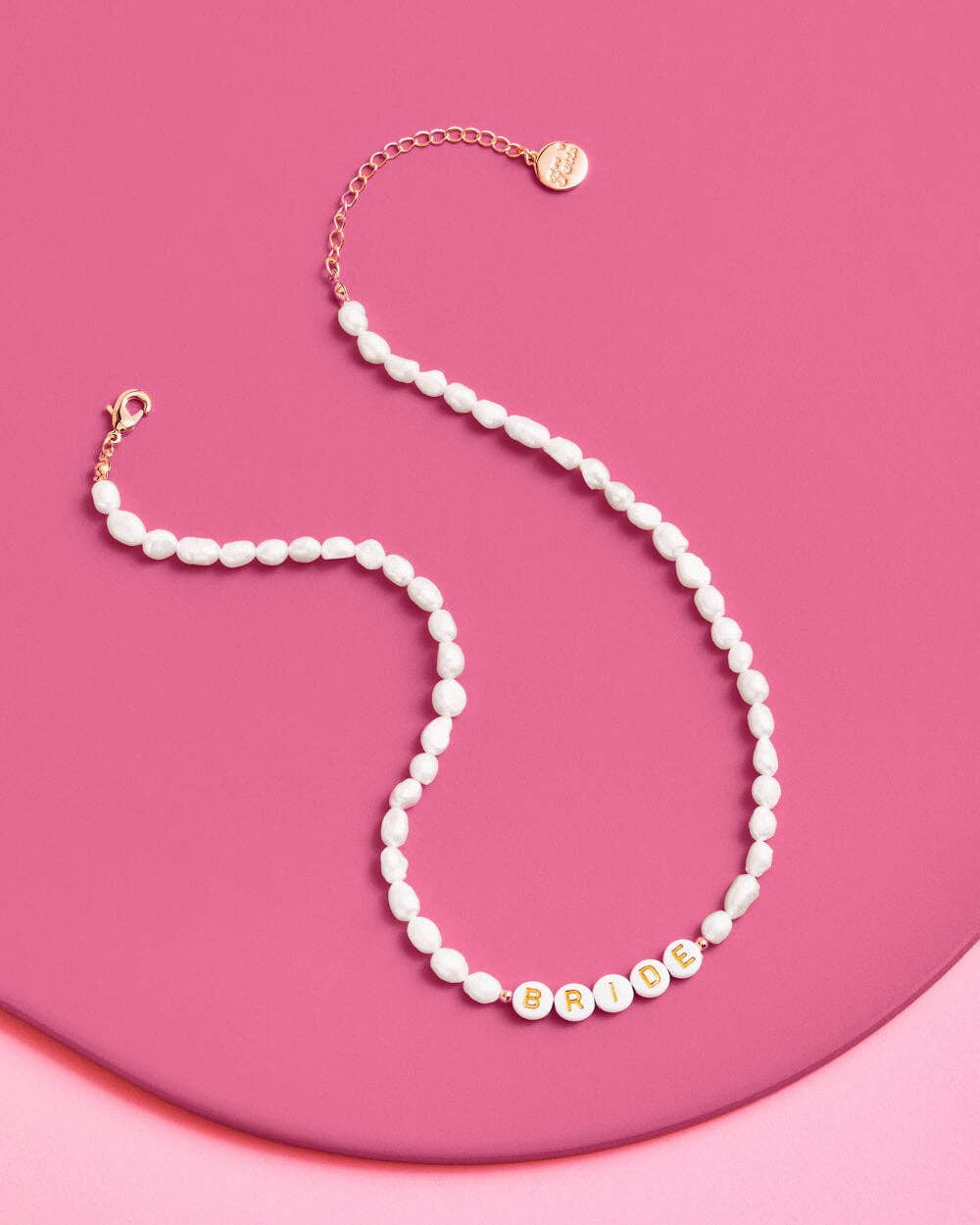 Bridal Pearl Beaded Necklace
