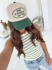 Green God is Good Trucker Hat