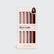 Satin Wrapped Flexi Rods - 6pc Set - Rosewood