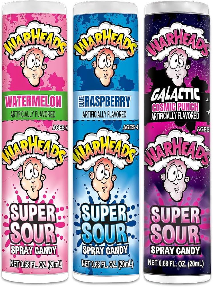 Warheads Super Sour Spray Candy