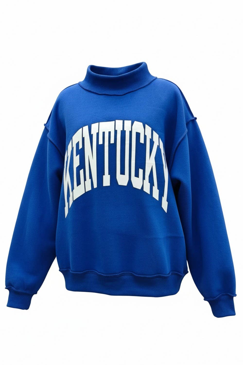 Blue Kentucky Reversible Mockneck — view 11