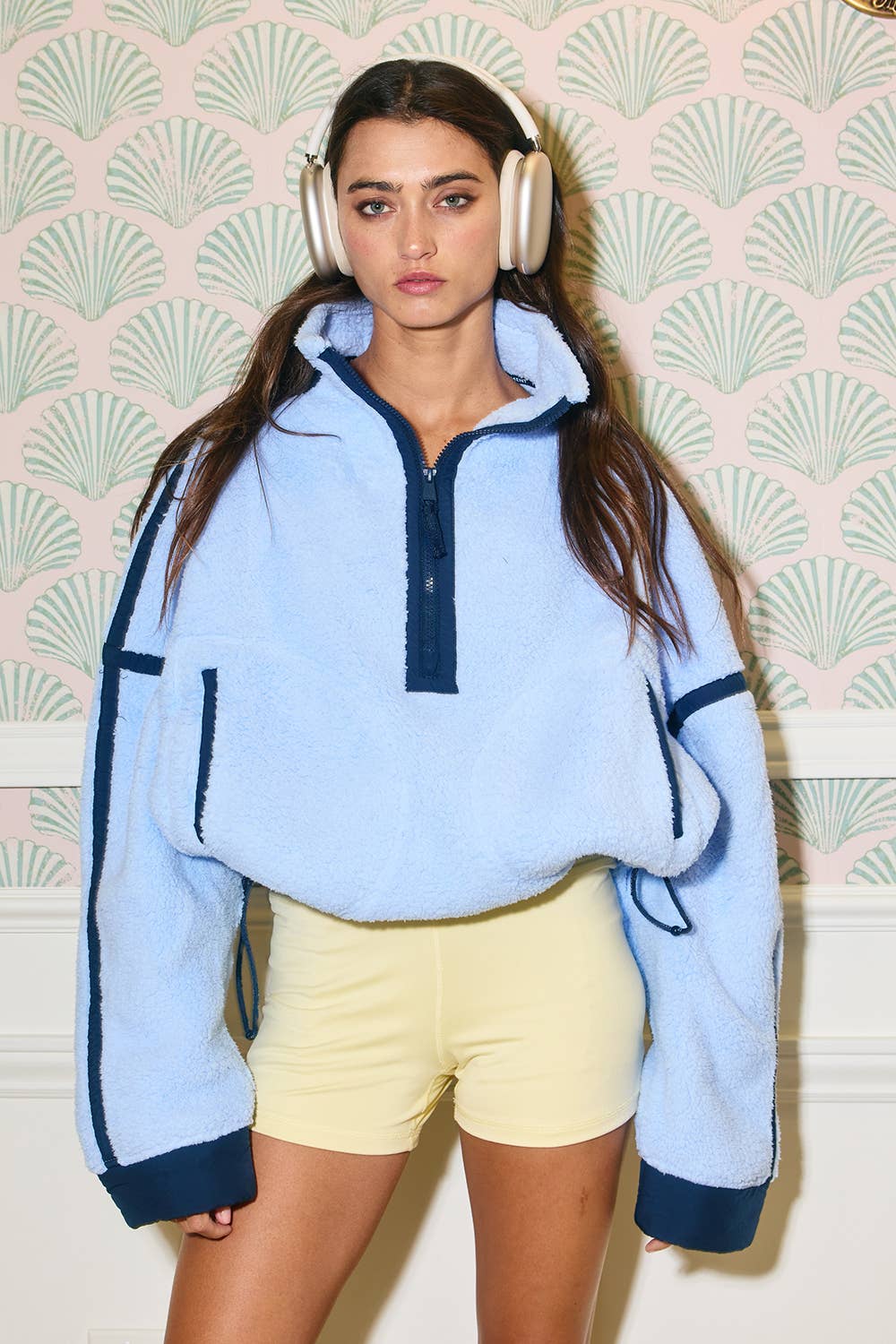 Blue & Navy Pullover